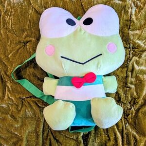 Keroppi Plush Backpack